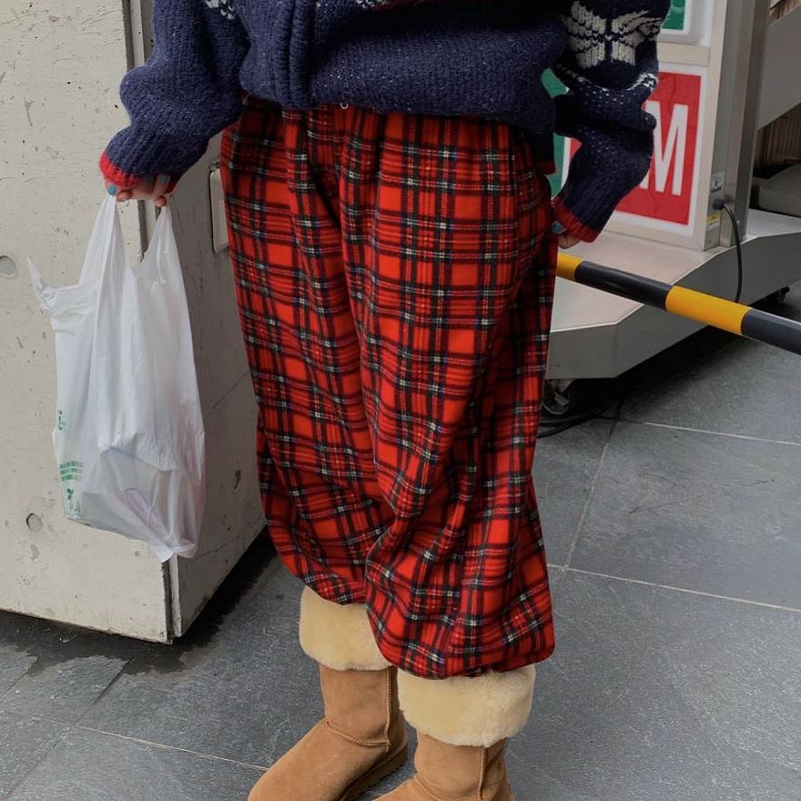 六1213韩国正品b-yj-oob-e-rry1000011637 裤子区通勤新潮纯色