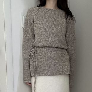 3084 风格 the 直邮 都市新款 von 区冬款 六1213韩国正品 针织衫