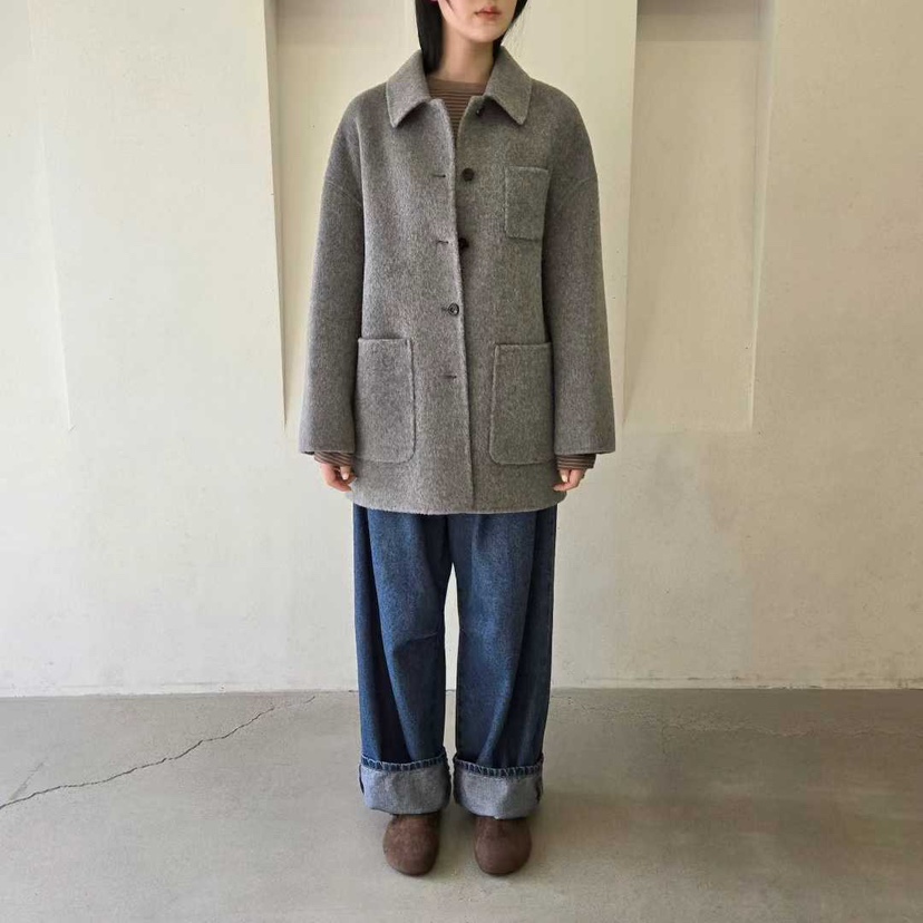 八1112韩国东大门运动瑜伽外套短款大衣区4487575秋季修身通勤