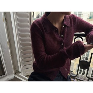 九1021韩国东大门毛衣区Vegetable-8674385通勤英伦纯色都市正品