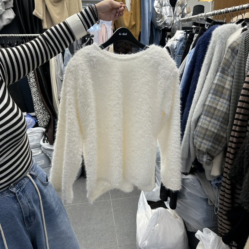 八1125韩国东大门运动户外针织衫区4498557流行冬季百搭正品档口