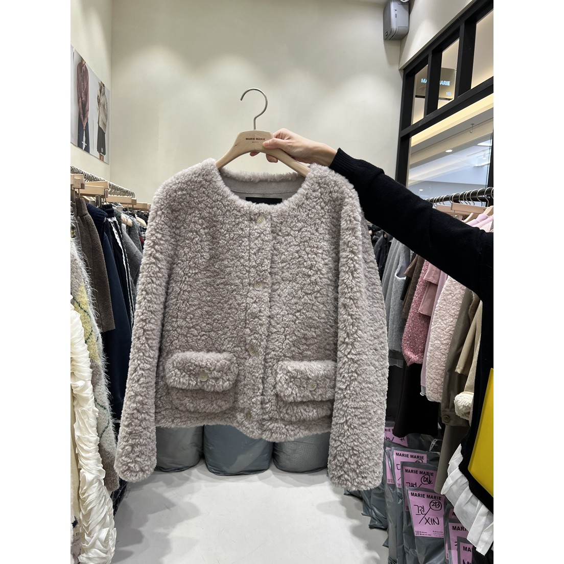 八1125韩国东大门运动瑜伽外套短款大衣区4498755复古秋季别致