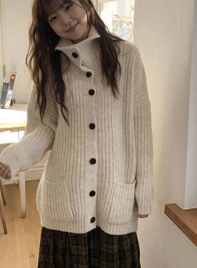 六1213韩国正品dailymarket-17758 针织衫区经典人气简洁冬季复古