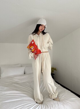 八1205韩国东大门休闲长裤热销区4522999纯色高端正品简约冬款