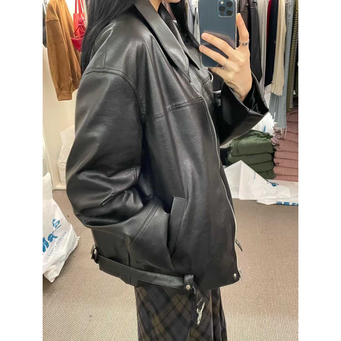 八1015韩国东大门运动瑜伽外套区4459812人气个性秋季街头通勤