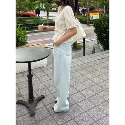 九0713韩国东大门运动牛仔裤区PHILO-8581297浪漫正品时尚休闲