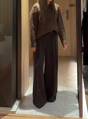 九1126韩国东大门休闲长裤区HABLE-8712487新款简洁直邮时尚甜美