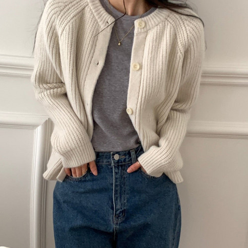 三1220韩国官网CRKO-o46252区女针织衫休闲街头直邮高端人气气质