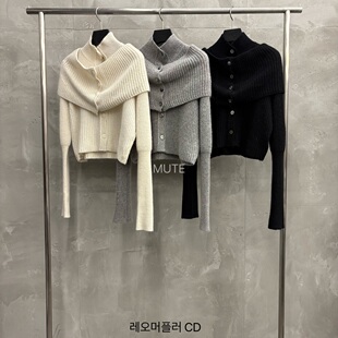 九1021韩国东大门毛衣区MUTE-8675492清新休闲复古直邮时装人气