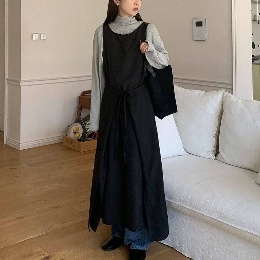 六1213韩国正品alit-tle-b--18499 连衣裙区清新人气街头秋季时装