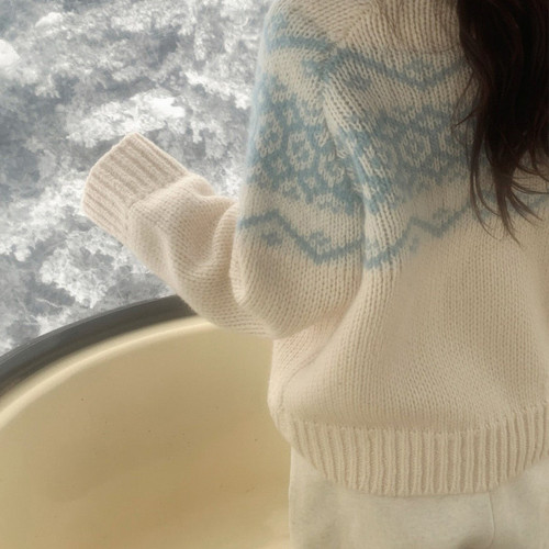 三1220韩国官网CRKO-t46273区女针织衫洋气直邮都市人气流行秋季