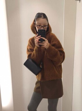 九1126韩国东大门毛衣区ous-8712380冬季英伦正品高端休闲瑞丽