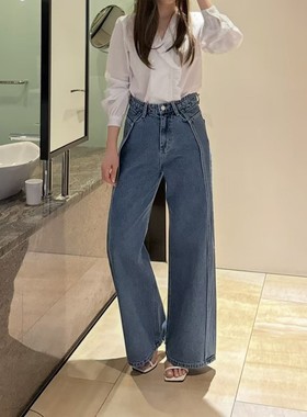 九0305韩国东大门运动牛仔裤区HABLE-8454466高档春季修身通勤