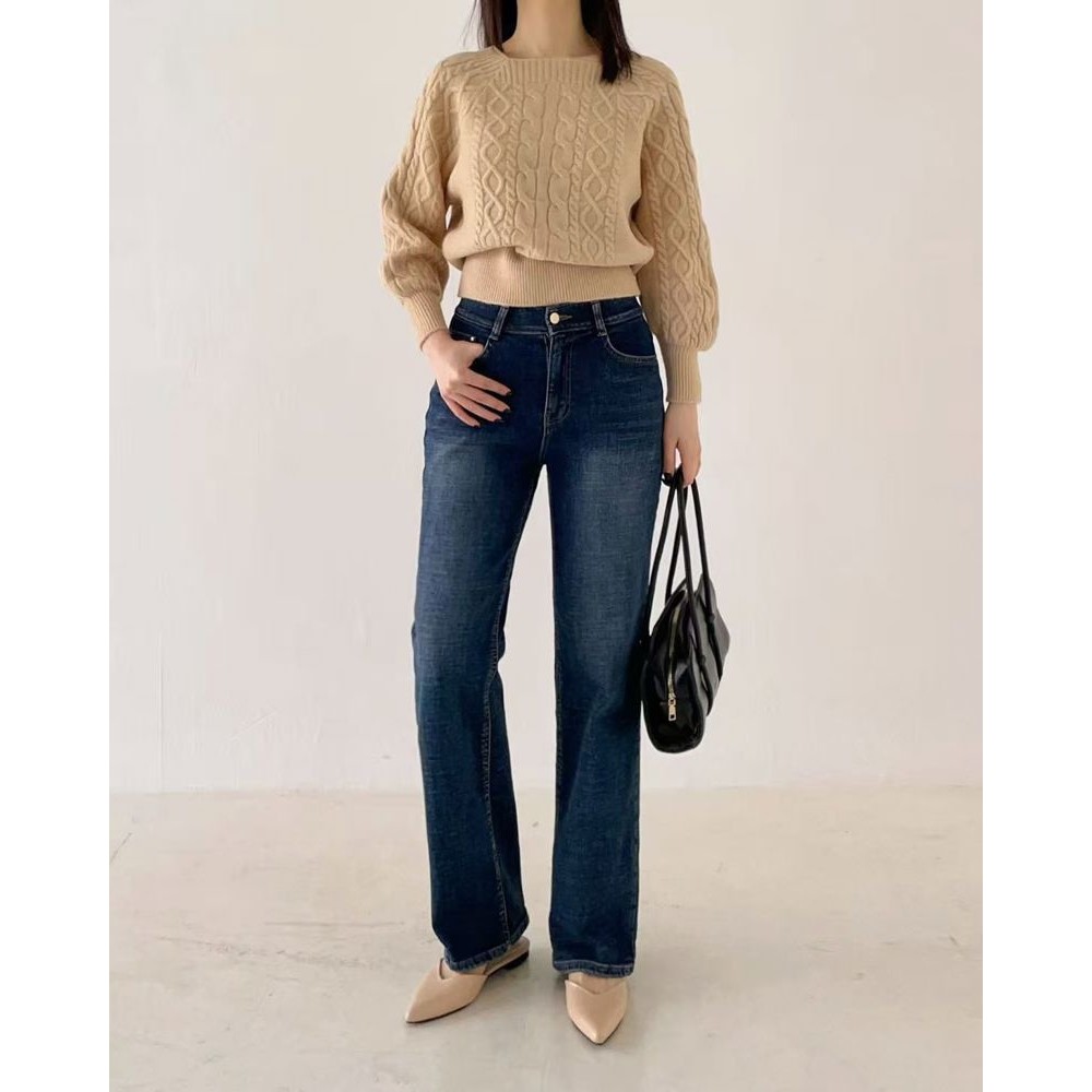 九1117韩国东大门运动牛仔裤区HowLuk-8699710个性正品气质休闲