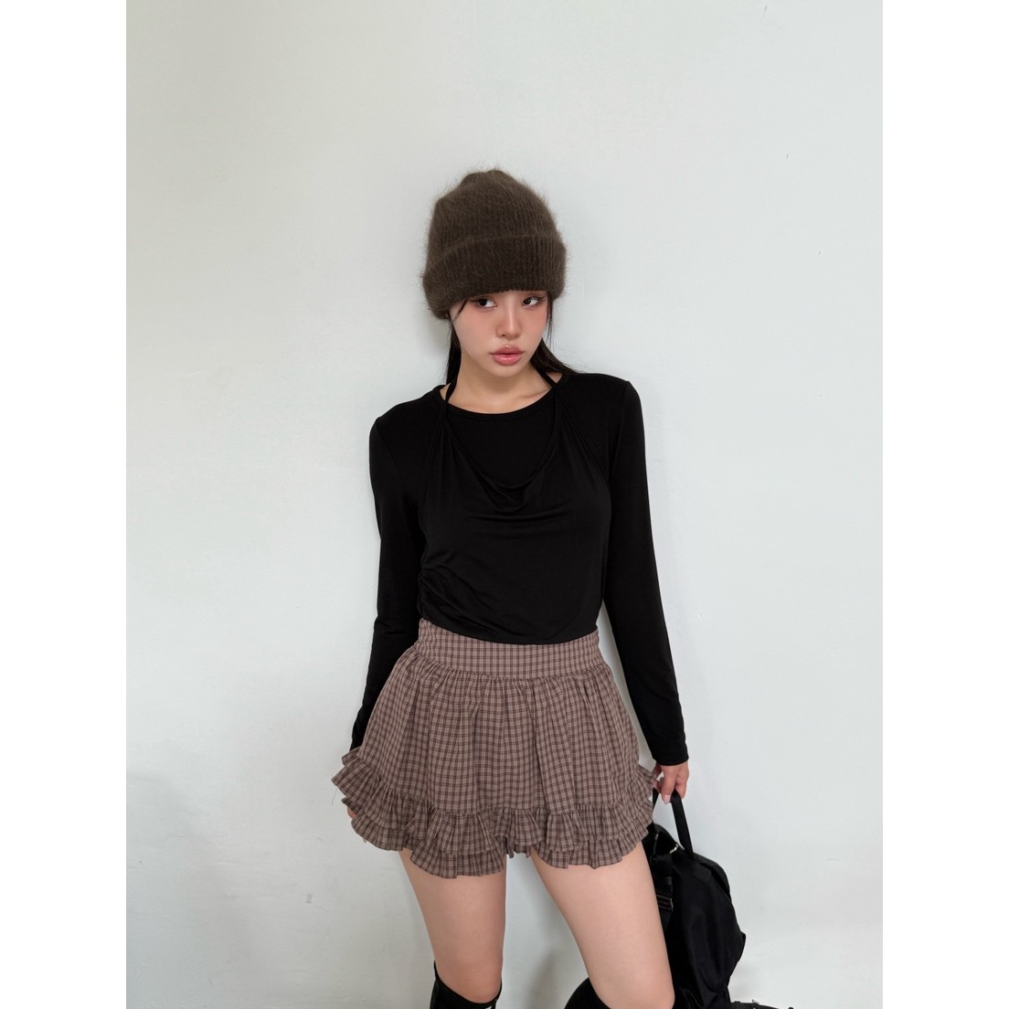 八1205韩国东大门裤子裙裤热销区4523341优雅直邮都市甜美个性