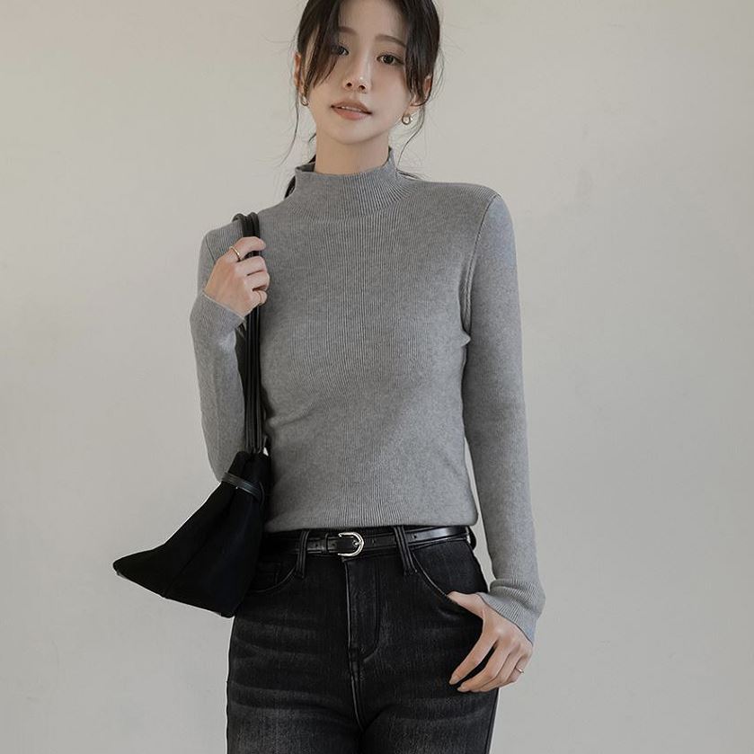 六1213韩国正品ode-911225 针织衫区冬款潮流新款洋气直邮简约