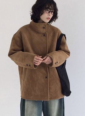 六1213韩国正品mirin-aero-2545 大衣区冬季复古正品英伦休闲欧美