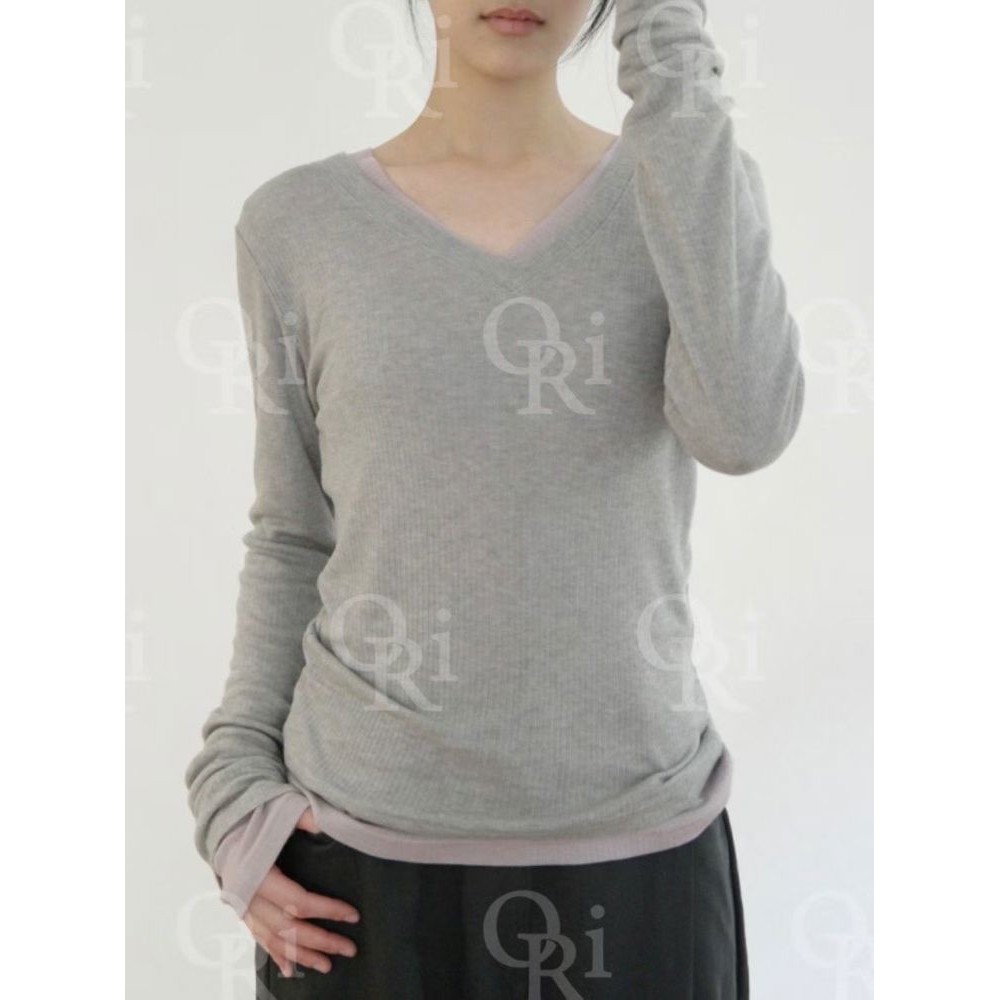 九1102韩国东大门t恤区O-Ri-8685735新款瑞丽直邮时装甜美独特