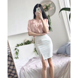 8753248街舞新款 精致直邮洋气甜美 区OPN 九0322韩国东大门衬衫