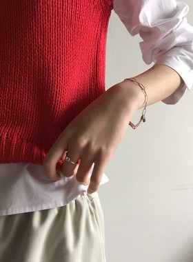 九0511韩国东大门戒指vase-8528726新款独特直邮街舞甜美浪漫春夏