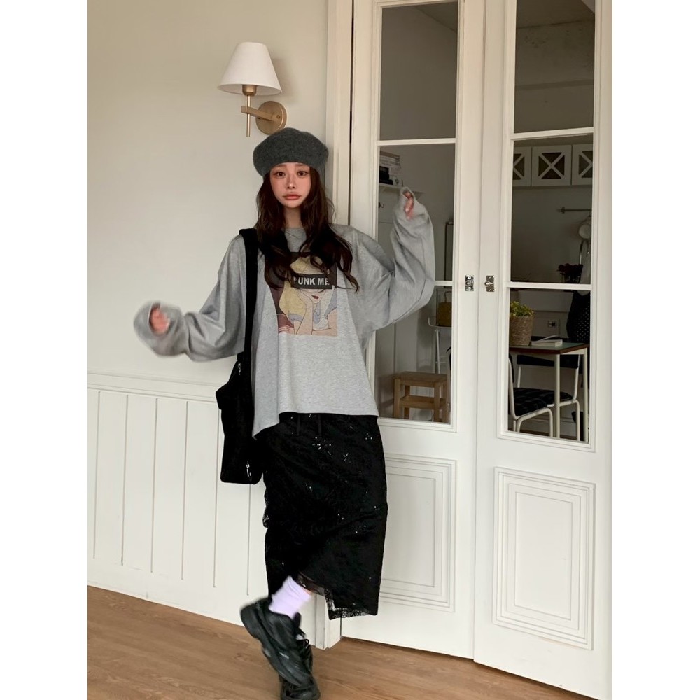 九1102韩国东大门t恤区ASSEMBLY-8686520冬款清新新款瑞丽直邮