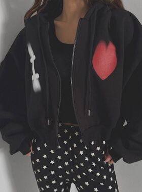 六1213韩国正品61951 外套区纯色高档正品街舞冬款潮流新款洋气