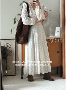 九1102韩国东大门连衣裙区IMISSYOU-8686611魅力秋季时尚通勤经典