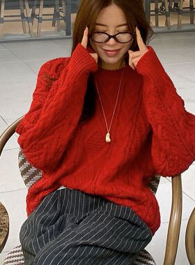 六1213韩国正品the-mood-26987 针织衫区潮流新款洋气直邮简约