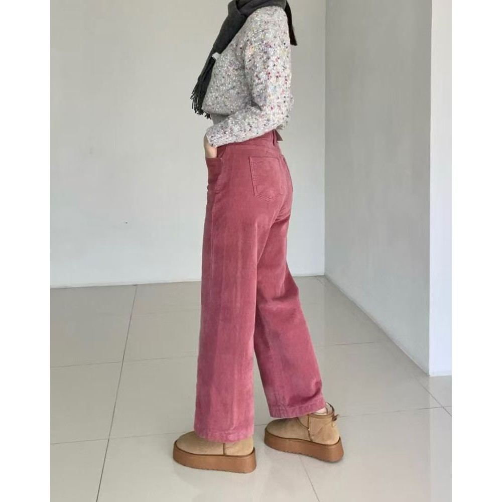 九1117韩国东大门休闲长裤区HowLuk-8699703正品新潮冬款清新新款