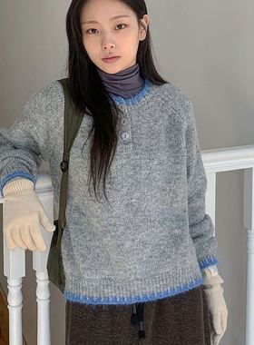 六1213韩国正品22494 针织衫区韩版独特可爱个性冬季浪漫正品魅力