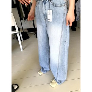 九0305韩国东大门运动牛仔裤区WEARE-8453328街头人气独特春季