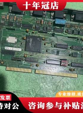 议价新代98-SERV04-K轴卡，4轴接口，件，成色如图。可维修