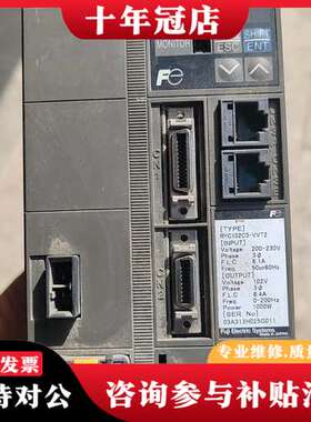 议价RYC102c3-VVT2富士伺服驱动器可维修