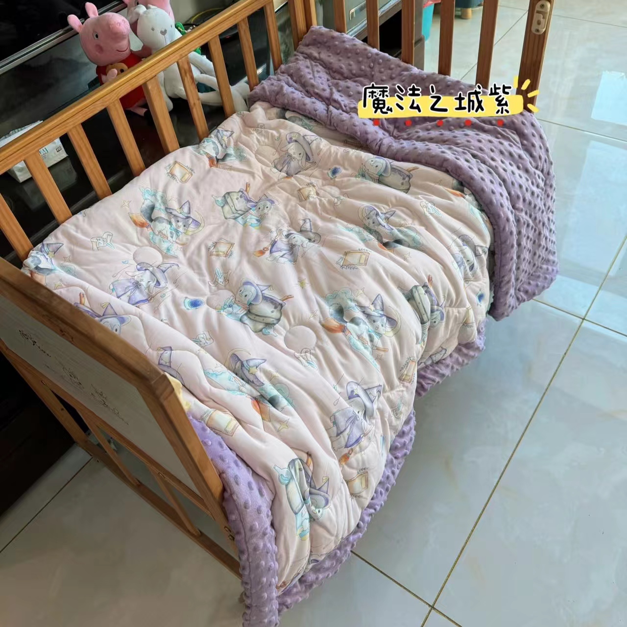 包邮120*150豆豆被幼儿园被子午睡毯加厚秋冬儿童被子