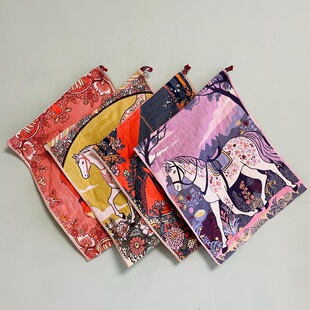 儿童纱布毛巾纯棉超柔方巾成人宝宝吸水毛巾全棉洗脸巾卡通童巾