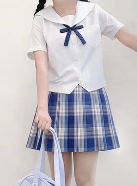 衬衫黑白名古屋襟百搭jk制服