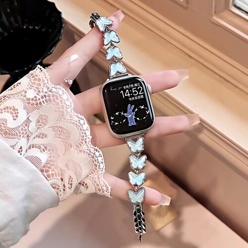 适用iwatch10苹果手表金属表带