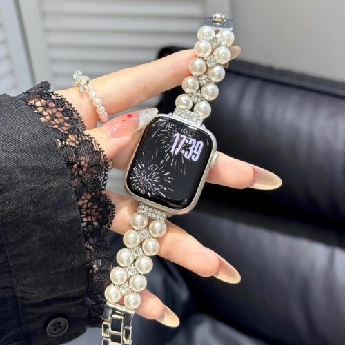 适用iwatch10表带S9珍珠S8表带