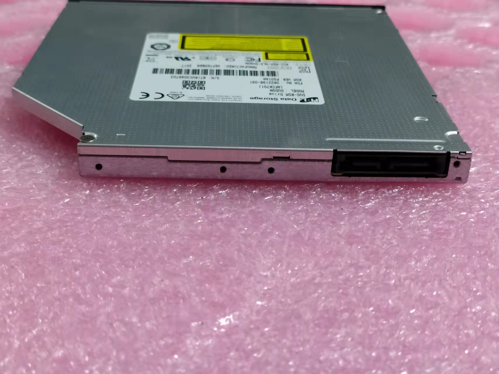 HL GU90N 범용 SATA 직렬 포트 내장 초박형 DVD 광드라이브 레코더 9.5MM 2017년 생산