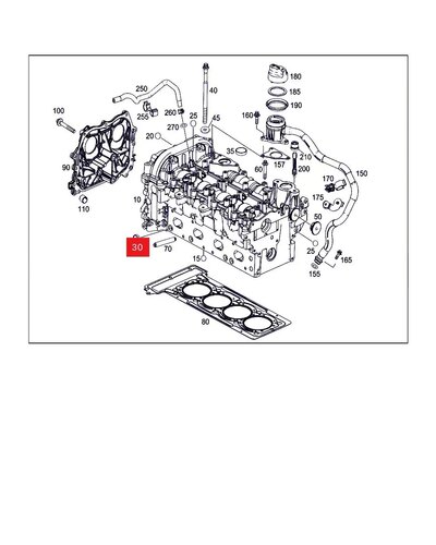 适用于奔驰M271 M274 W211 W212 W204 CLK SLK C200缸盖水堵盖