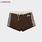 街头复古刺绣短裤 跳舞运动热裤 女2024夏装 badblood潮牌美式 新款