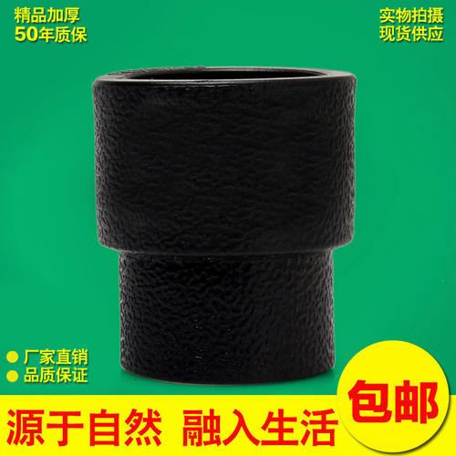 PE异径直接 大小头 HDPE给水管配件管件S25*20-S75*63
