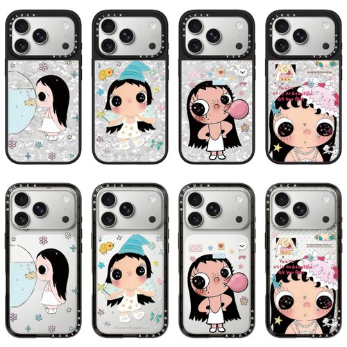 C家ASETi华强北泡泡女孩小玉适用iPhone苹果17promax手机壳Se/16plus/13pro可爱13promax女15plus亚克力14pro