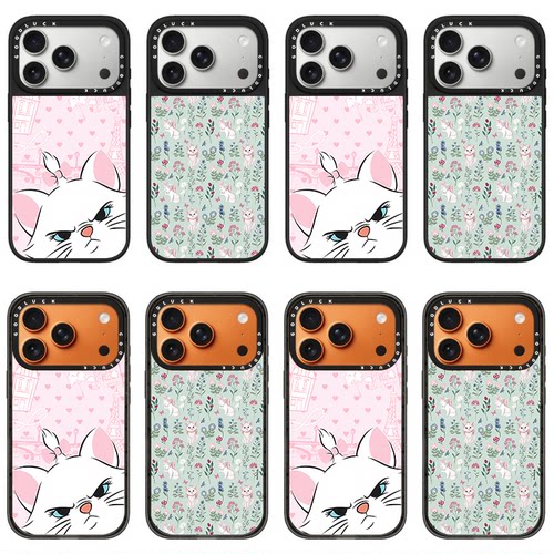 玛丽猫凶凶适用iPhone苹果18promax手机壳14promax/13promax/18情侣17promax磁吸18pro创意15promax亚克力Air