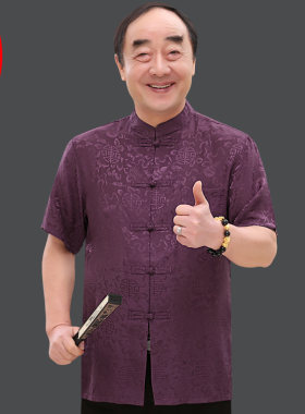 盘扣唐装薄利多销桑蚕丝