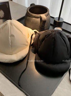 F PROJECT【班尼雪顶】90白鸭绒保暖护耳雷锋帽防寒韩版护耳帽女