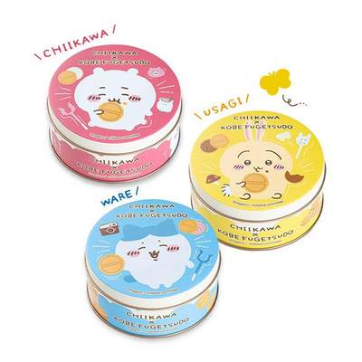 现货神户风月堂GAUFRE吉伊卡哇三丽鸥联名限定奶油夹心薄饼干罐装