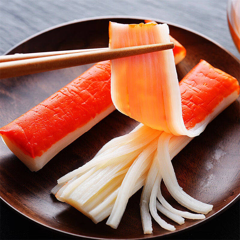 日本进口丸玉丸字蟹肉棒网红手撕蟹柳蟹足寿司北海道海鲜即食零食