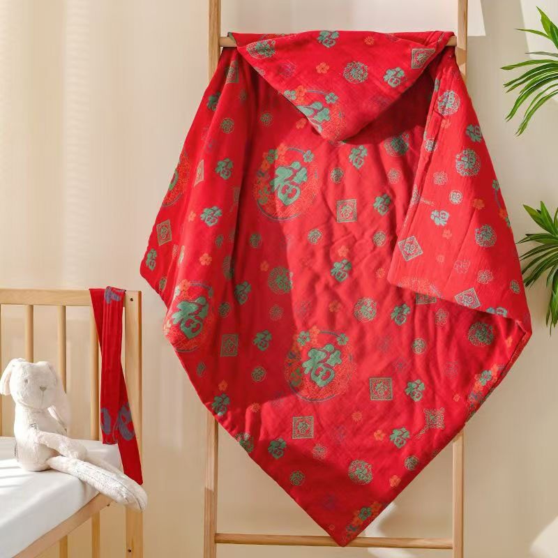 新生儿包被百福婴儿抱被产房包裹被子纱布纯棉刚出生宝宝抱毯一米,婴童用品,婴童抱被/抱毯,淘宝优惠券,粉丝福利购,淘宝优惠卷