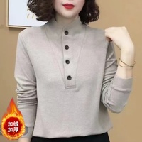 加絨保暖時(shí)尚洋氣百搭氣質(zhì)打底衫